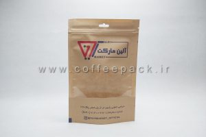 پاکت قهوه پنجره دار کرافت 2