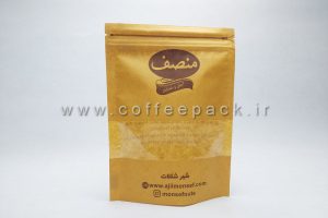 پاکت قهوه پنجره دار کرافت 3
